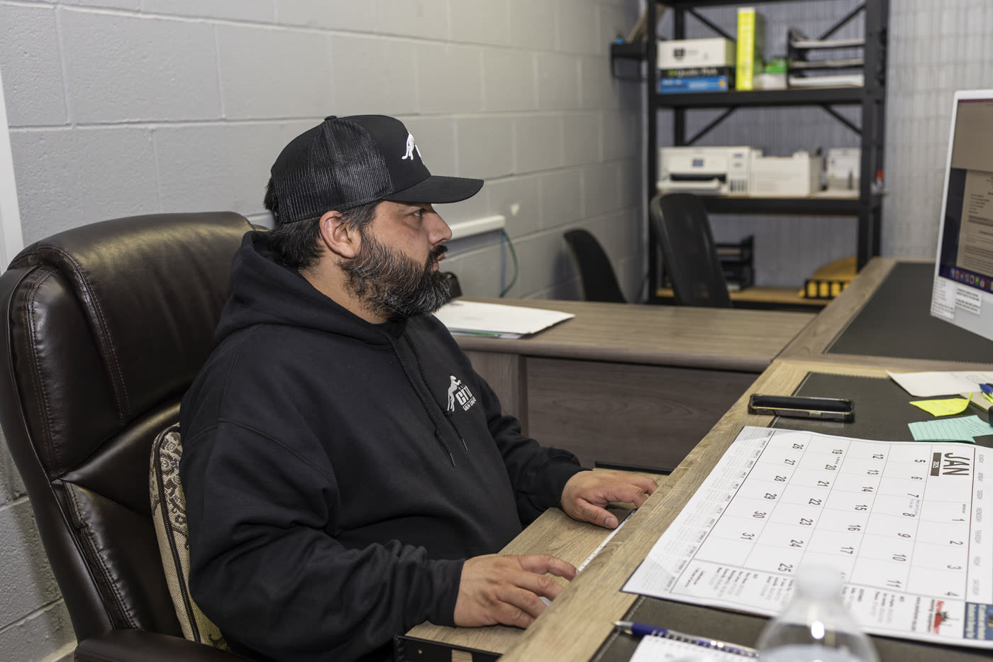 Dispatch coordinator at work