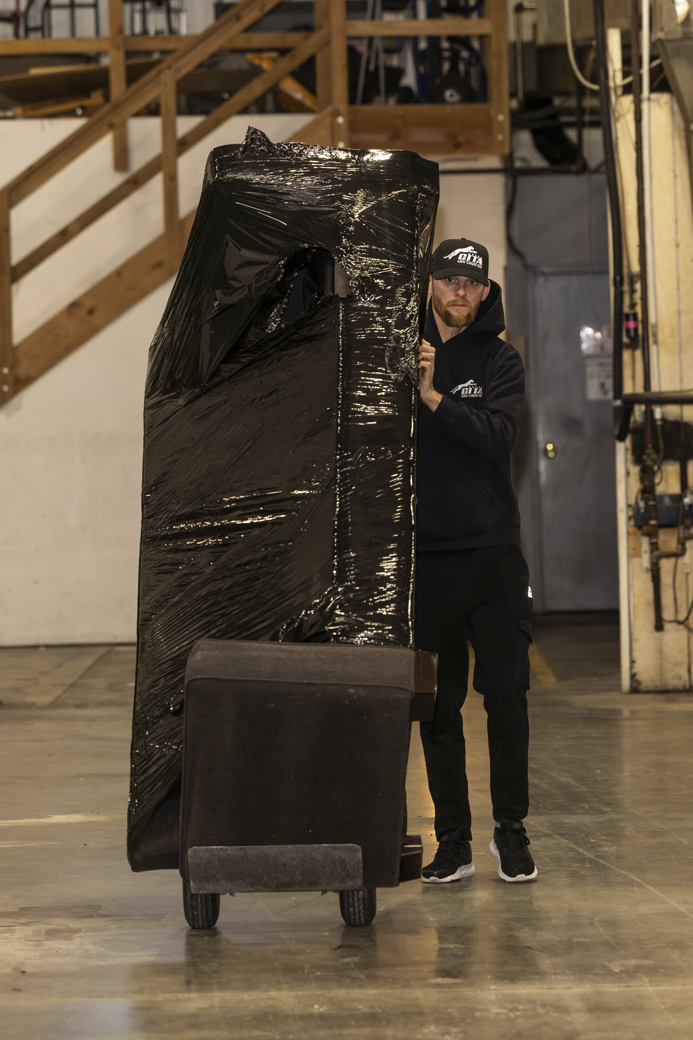 Careful large item handling