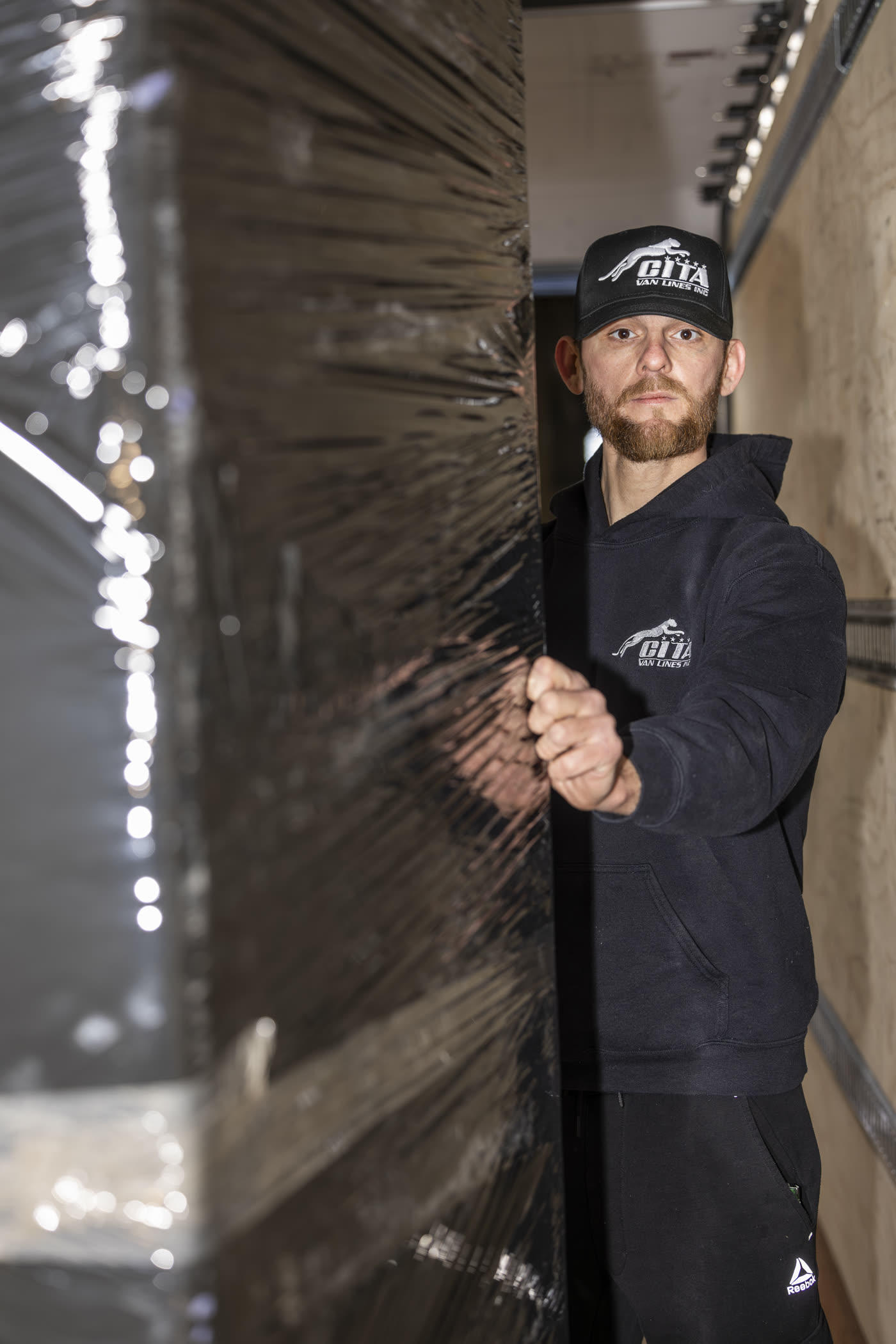 Professional furniture wrapping