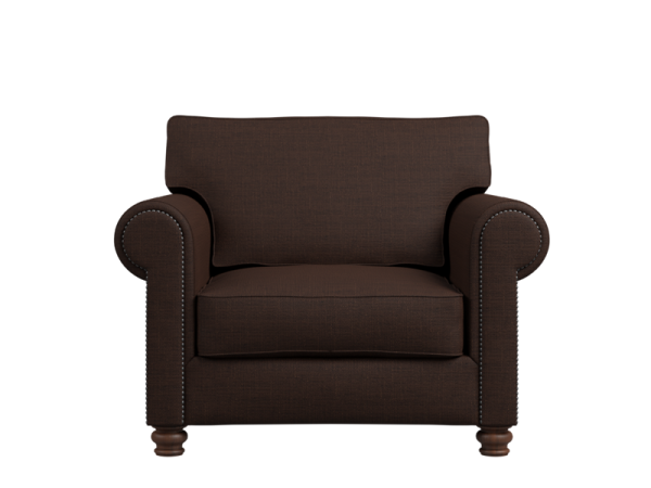 Sofa Sero Single Seater in Dark Brown Colour